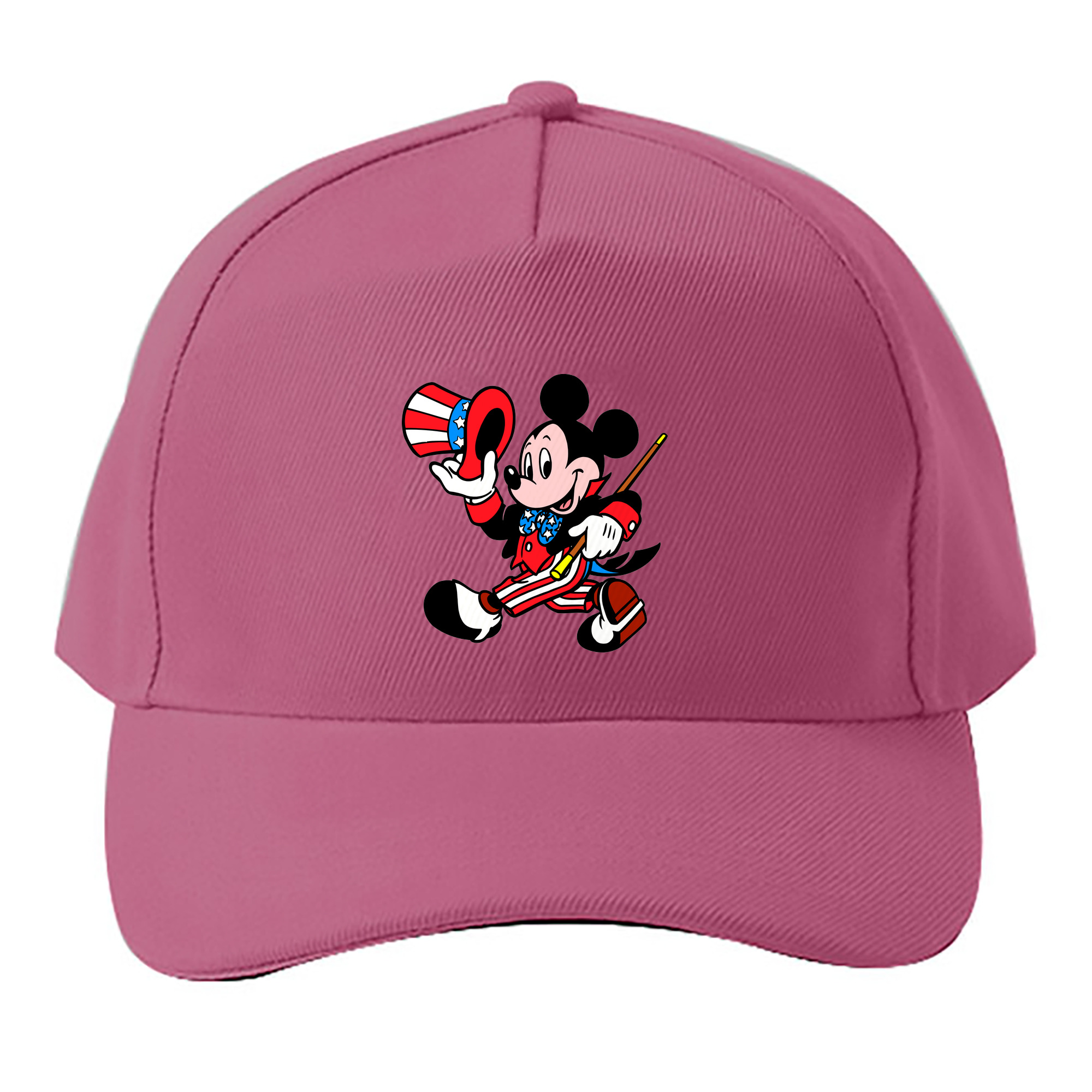 （画像用） ミッキーマウス Mickey Mouse ベースボールキャップ 綿100％ 男女兼用 帽子 スポーツ